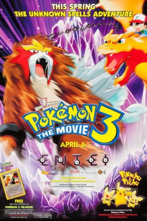 Pokemon Movie 3: Đế Vương Của Tháp Pha Lê Entei